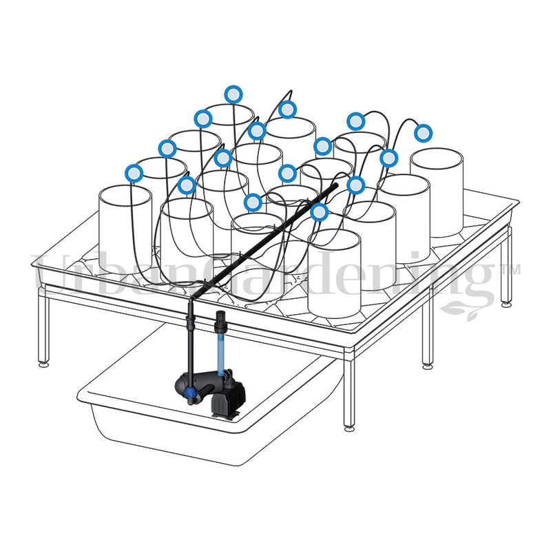 growTOOL Automatic- Watering-Extension-Set 1.2 without Tank