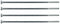 Prima Klima 4x Screws 5.1x117mm with PZ2 screw head